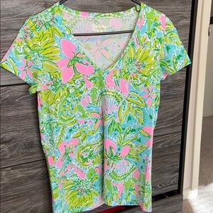 EUC lilly Pulitzer top
